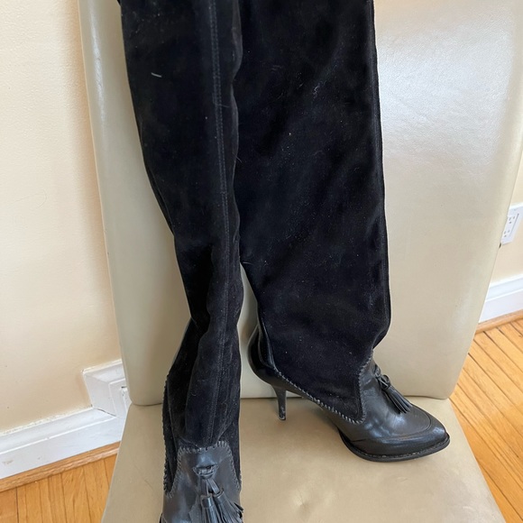 New Gorgeous Givenchy boots, suede/leather - Picture 2 of 6